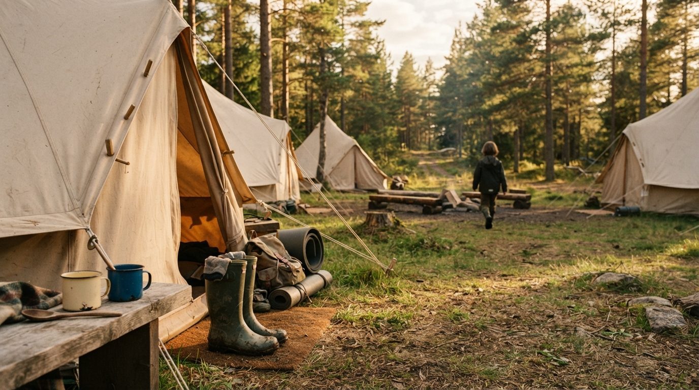 Stemningsbillede til emnet: Vælg lejr og forbered barnet